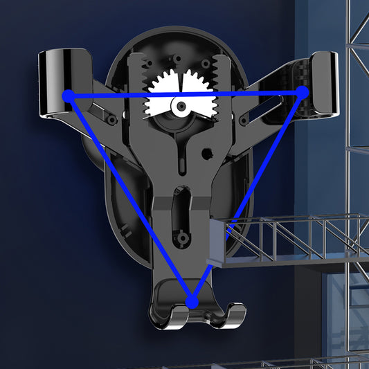 ColorWay Metallic Gravity Holder für Smartphone Schwarz, 6.5", Einstellbar, 360 °