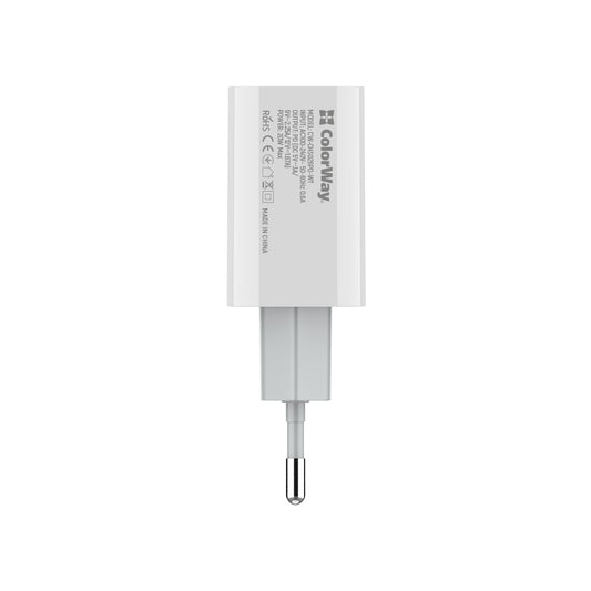 USB-Ladegerät Colorway Power Delivery Port USB Type-C 20W V2 weiß