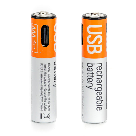 Wiederaufladbare Batterie ColorWay AAA USB-C 590mAh 1,5V (Li-Po) (2 Stück)