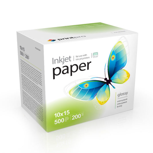 Fotopapier PrintPro von ColorWay glänzend 200g/m², 10x15, 500 Blatt