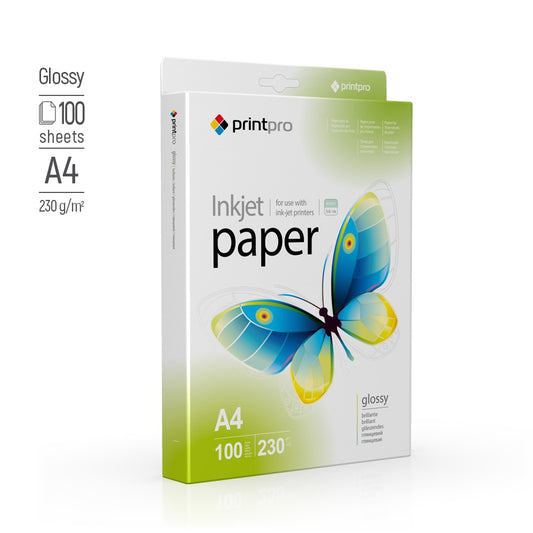 ColorWay Fotopapier PrintPro glänzend 230g/m², A4, 100 Blatt