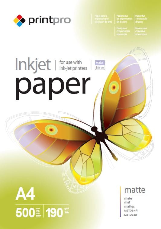 ColorWay Fotopapier PrintPro matt 190g/m², A4, 500 Blatt