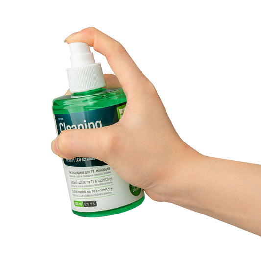 Reinigungsset für LED-LCD-TFT-Bildschirme 200 ml CW-1038