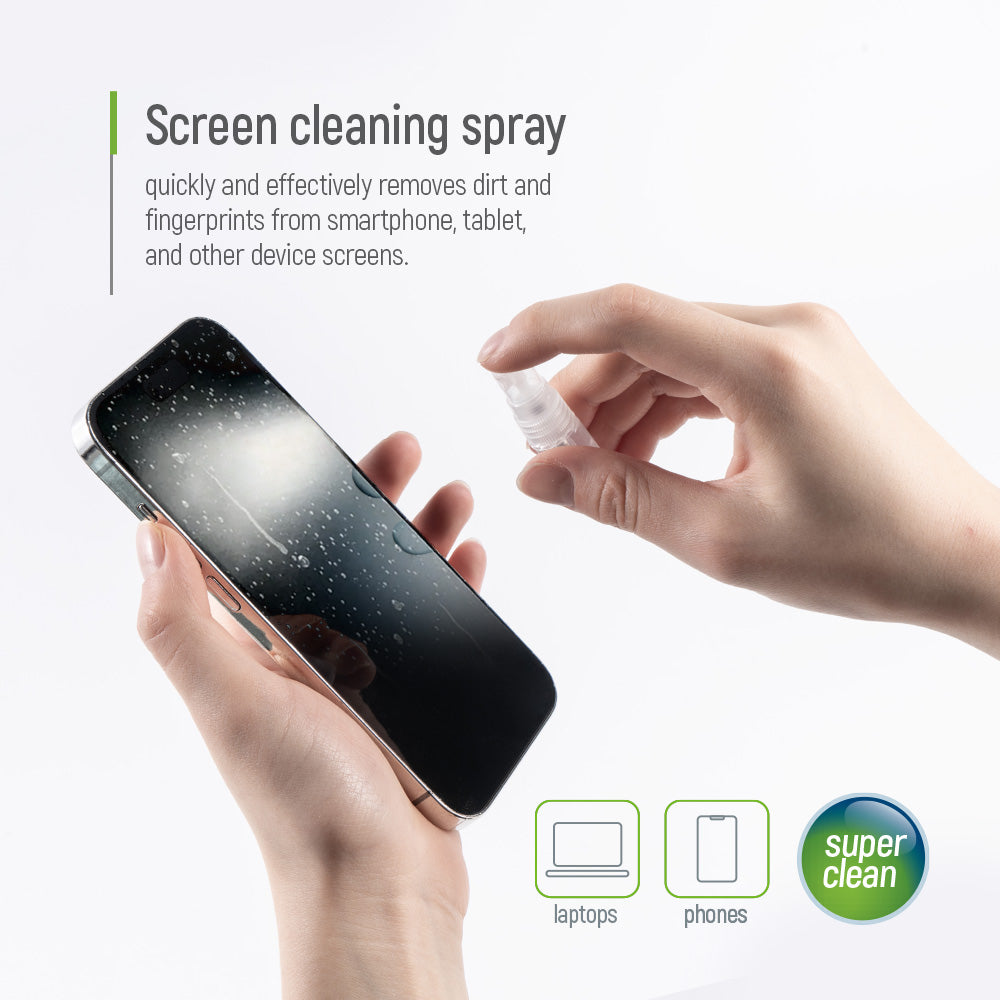 ColorWay 10-in-1 Reinigungsset für Elektronik | Für Kopfhörer, Tastatur, Display & Objektive | Mit Bürsten, Mikrofasertuch, SIM-Tool & Handyhalter