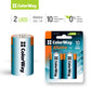 Batterien ColorWay Alkaline Power D-LR20 (2 Stück)