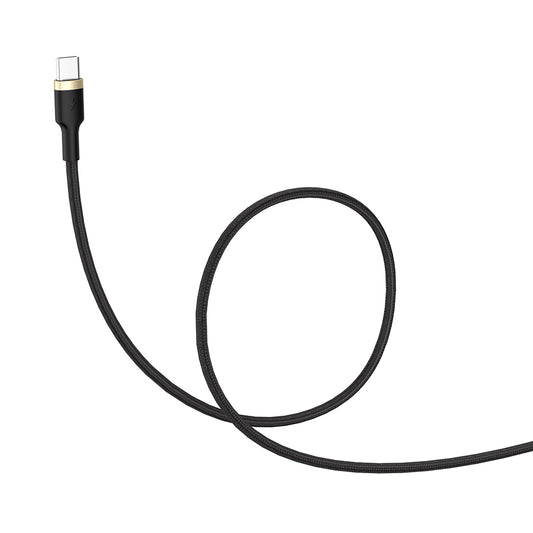 Kabel ColorWay USB - Type-C (Spirale) 2,4A 35-150cm schwarz
