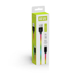 Kabel ColorWay USB - MicroUSB 2,4A 1m mehrfarbig