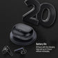 COLORWAY TWS-1 Bluetooth Kopfhörer, Kabellos, 20 Stunden Akkulaufzeit mit Ladecase, Bluetooth 5.3, Schwarz