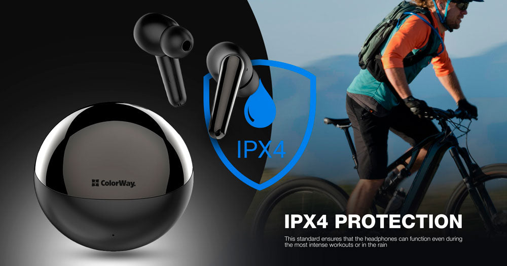 ColorWay TWS-3 Kabellose Bluetooth 5.3 In-Ear Kopfhörer – Schwarz | 20 Std. Spielzeit, Touch-Steuerung, IPX4
