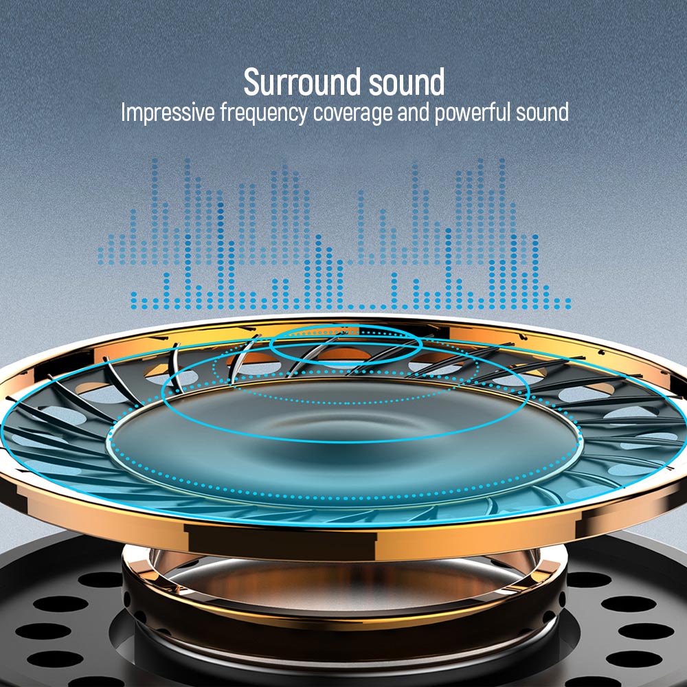 ColorWay TWS-3 Kabellose Bluetooth 5.3 In-Ear Kopfhörer – Schwarz | 20 Std. Spielzeit, Touch-Steuerung, IPX4