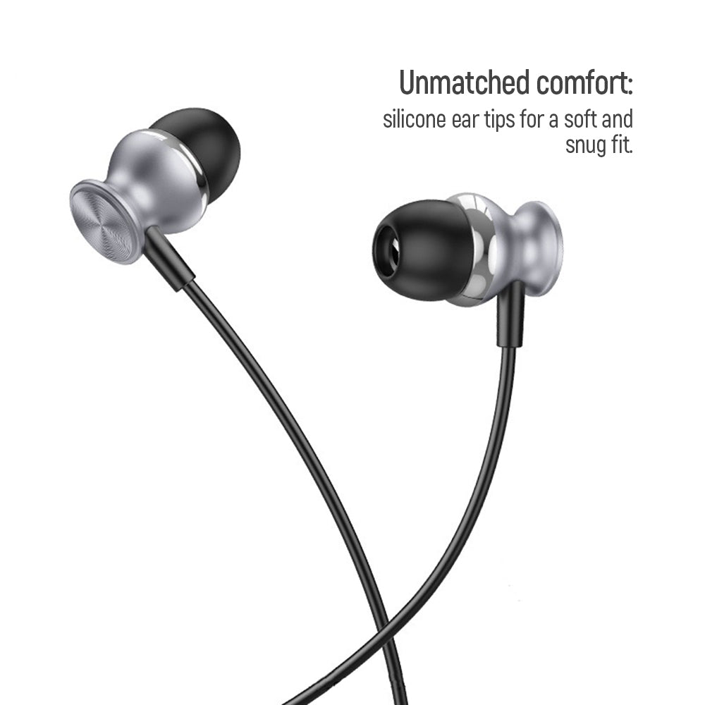 ColorWay UrbanBeat Kabelgebundene Kopfhörer – 3,5mm Klinke, Hochwertiger Sound & Mikrofon, Schwarz