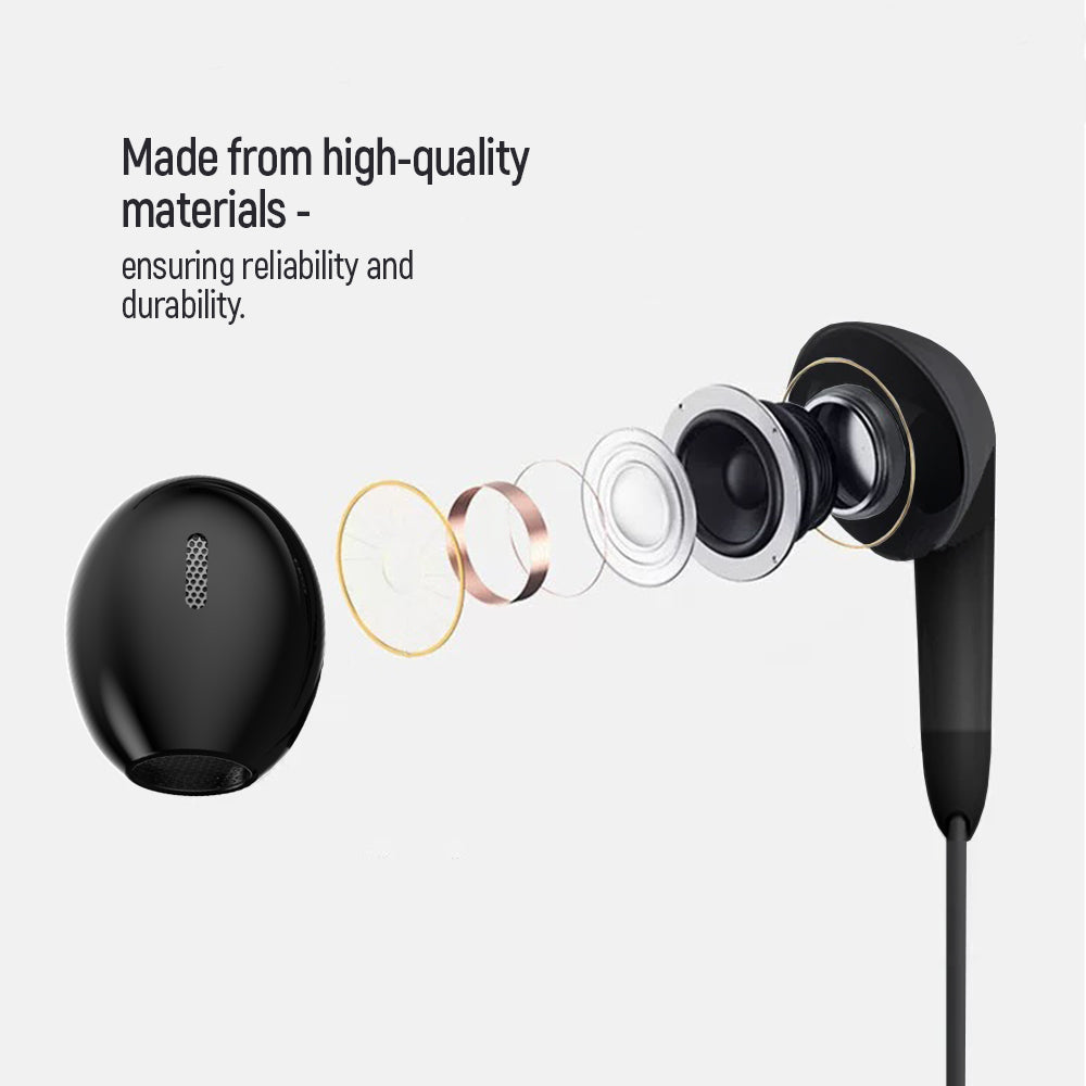 ColorWay Kopfhörer 3,5 mm Kabelgebundene Ohrhörer Sound Wave Schwarz