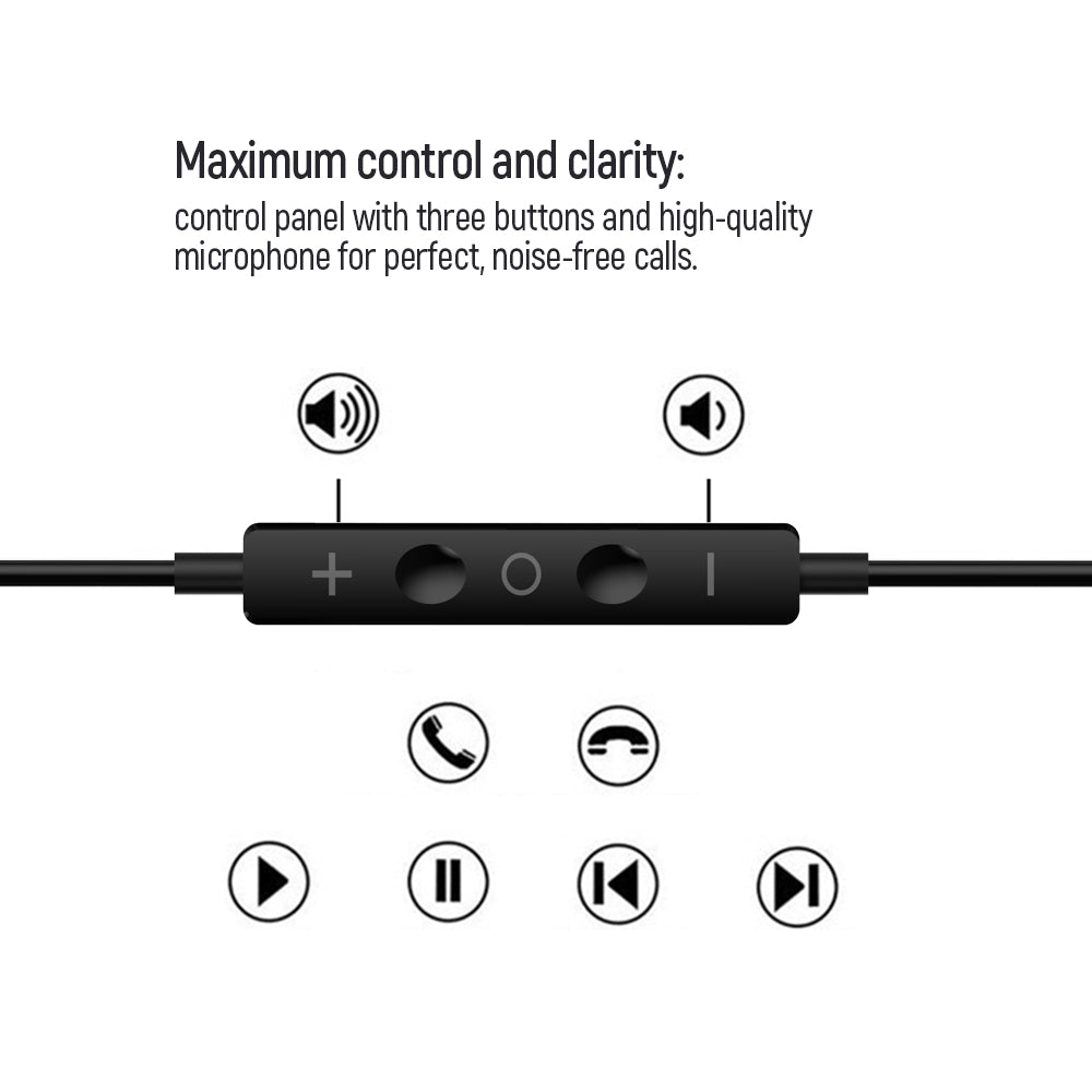 ColorWay Kopfhörer 3,5 mm Kabelgebundene Ohrhörer Sound Wave Schwarz