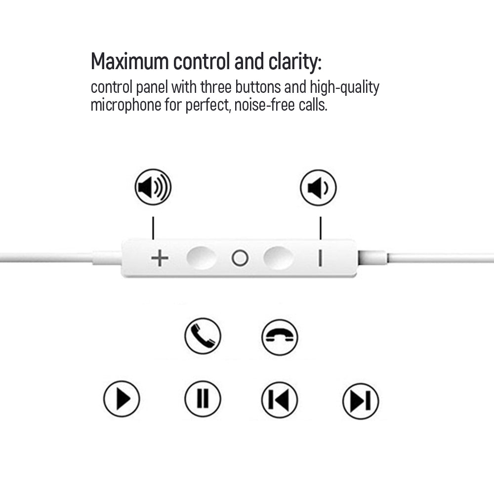 ColorWay Kopfhörer 3,5 mm Kabelgebundene Ohrhörer Sound Wave Weiß