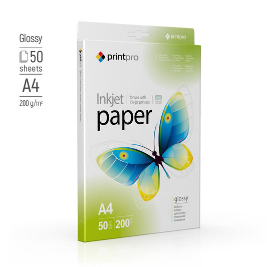 Fotopapier PrintPro von ColorWay glänzend 200g/m² A4 50 Blatt