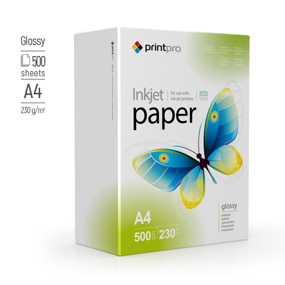 ColorWay Fotopapier PrintPro glänzend 230g/m², A4, 500 Blatt