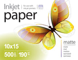 ColorWay Fotopapier PrintPro matt 190g/m², 10x15, 500 Blatt