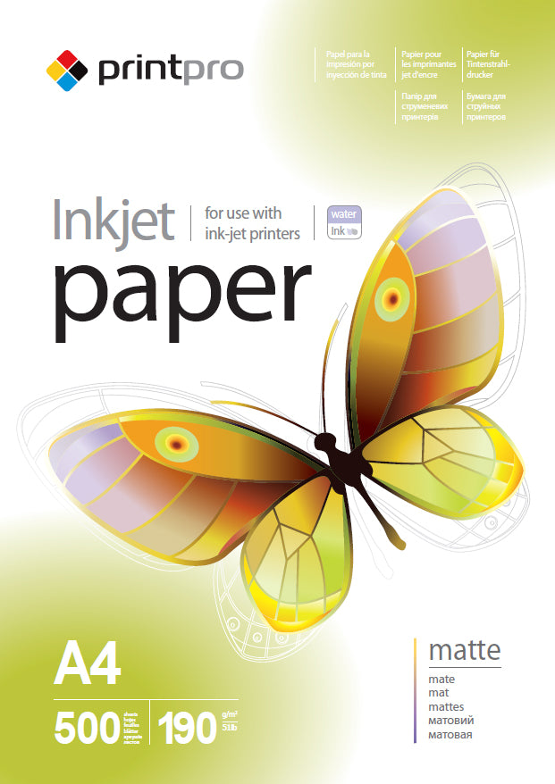 ColorWay Fotopapier PrintPro matt 190g/m², A4, 500 Blatt