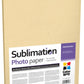 ColorWay Sublimationspapier, A3, 100g/m², 50 Blatt, Mattes Transferpapier für Tintenstrahldrucker